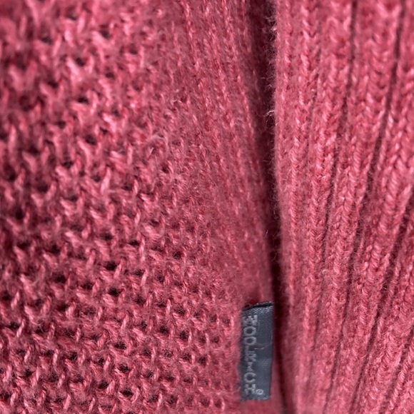 Woolrich | 3/4 Zip Knit Sweater Rose L - Picture 5 of 5